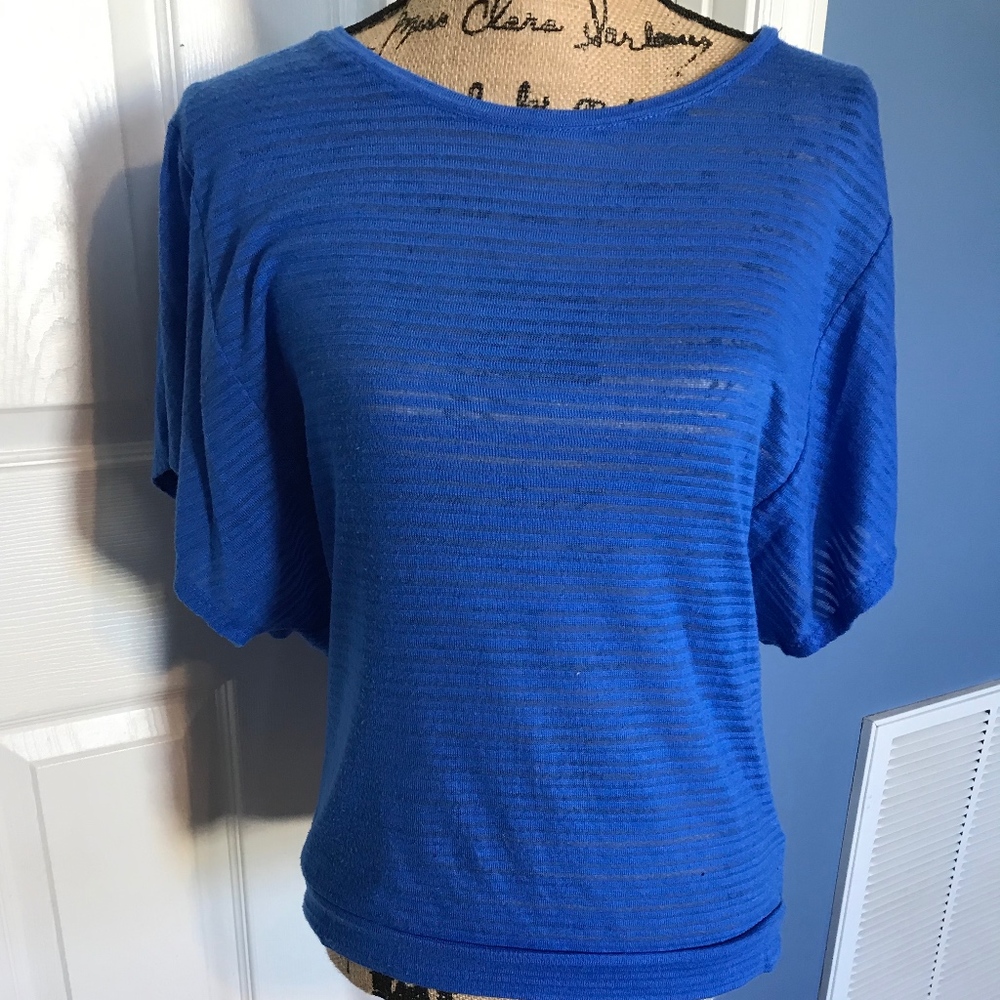 Cato royal blue top